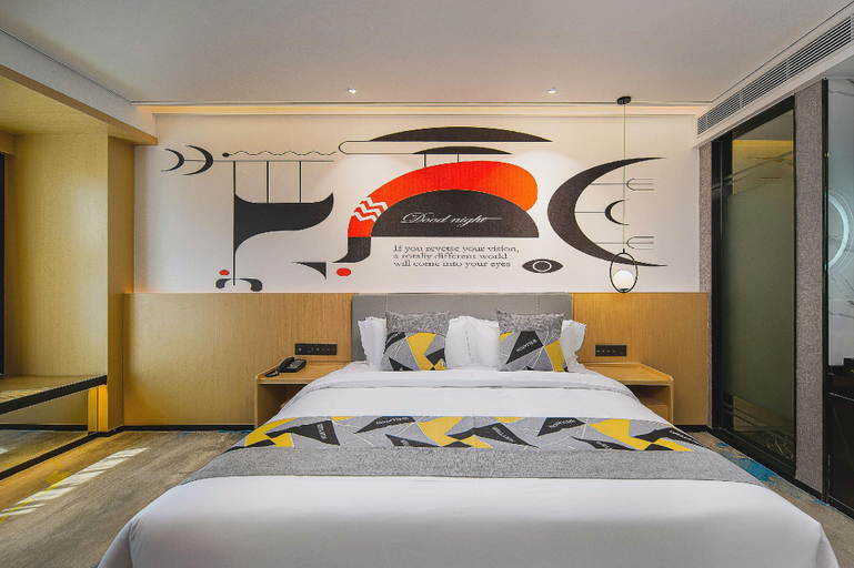 Bedroom 2, Rezen hotel Diancheng Nanning, Nanning