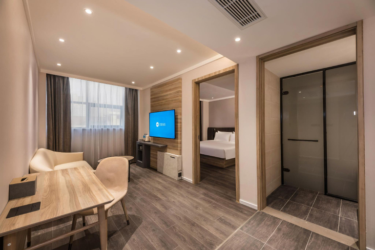 Bedroom 2, Hanting Hotel Hai'an Renmin West Road, Nantong