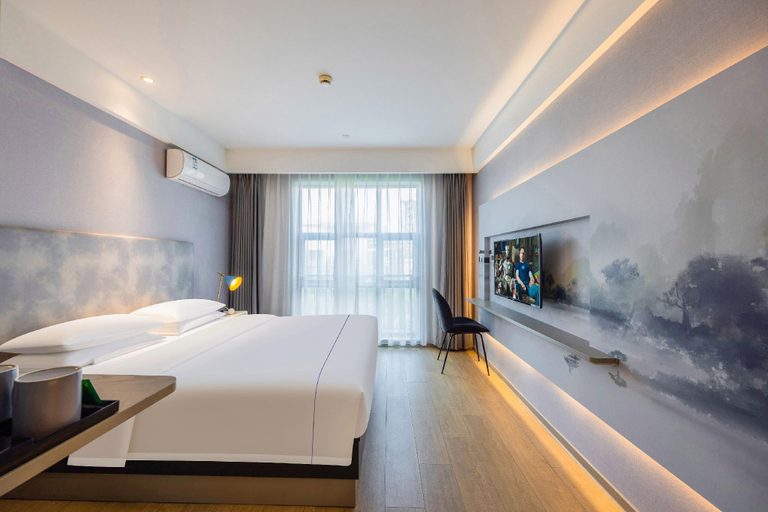 Bedroom 3, Magnotel Ningbo Beilun Yintai City Xindalu, Ningbo