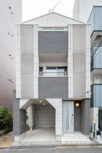 Exterior view, Kanamecho Modern House, Toshima