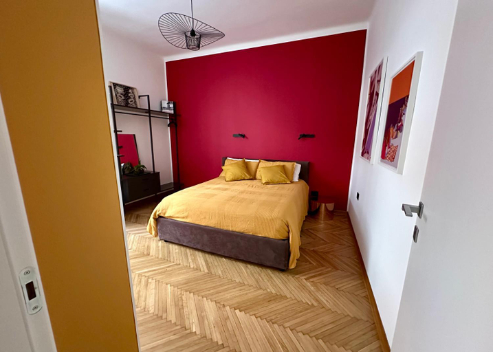 Bedroom 3, Bienbi Trieste, Trieste