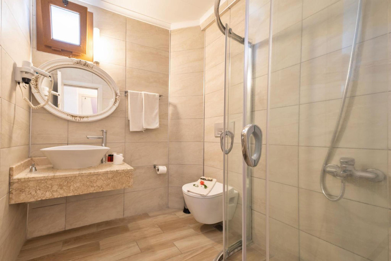 Bathroom 4, Ata Lagoon Beach Hotel, Fethiye
