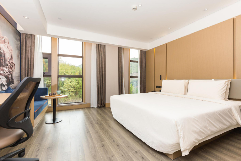 Bedroom 2, Atour Hotel Yan'an Zaoyuan, Yan'an