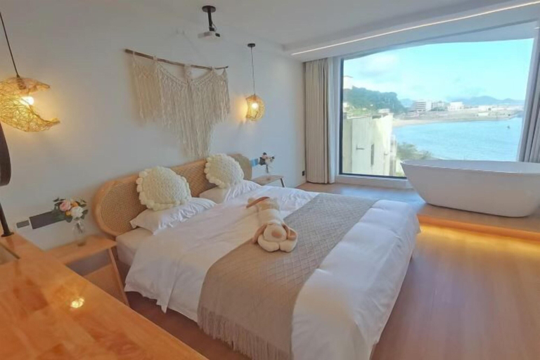 Bedroom 2, Shengsi Yuxiaoyu · Blue Moon Sea Seaview Homestay (Liuhe Chaoyang Scenic Area Branch), Zhoushan