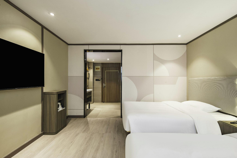 Bedroom 2, 7 Days Inn Liaocheng Xiang Jiang Motor Station Branch, Liaocheng