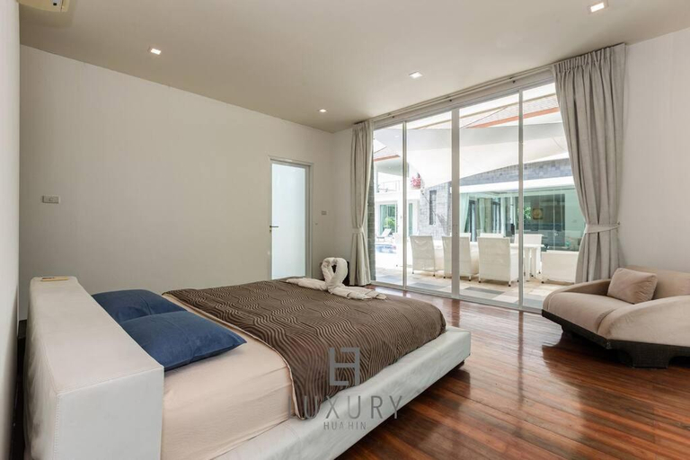 Bedroom 3, Unique 5 Bedroom Pool Villa with Sea View (PM-C1), Hua Hin