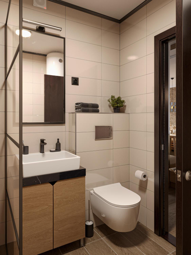 Bathroom 3, Xenon Apartments, Raška