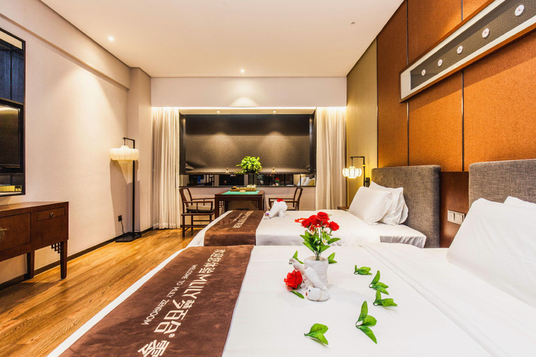 Bedroom 2, Rezen Hotel Pasonda Junyu, Foshan