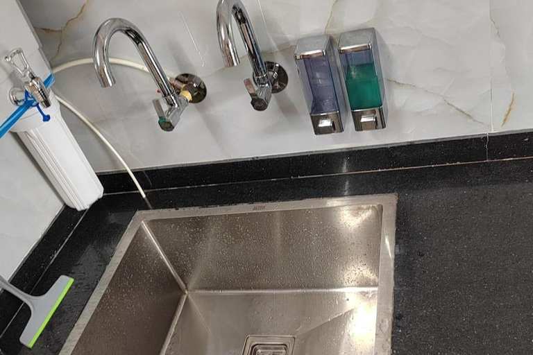 Bathroom, Gangi Kota North Flat, East Godavari