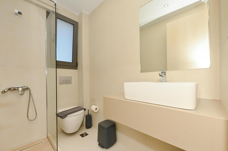 Bathroom, Aelion Eco Apartments, Crete