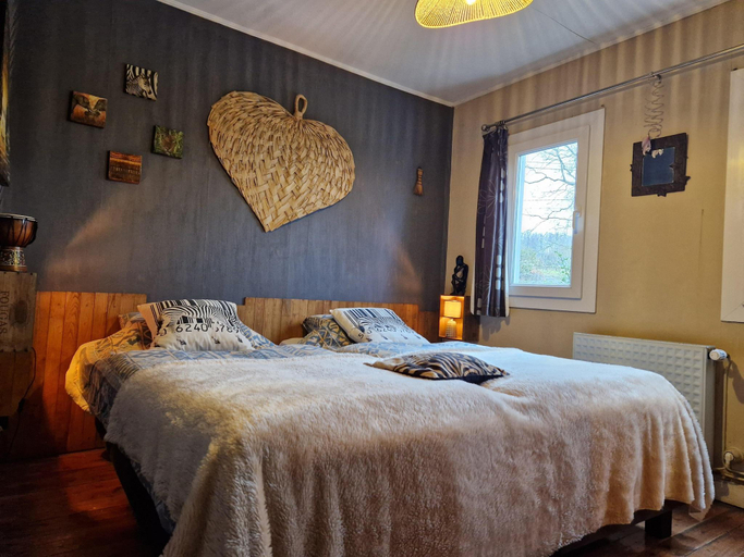 Bedroom 2, Charming Chalet in Transinne, Luxembourg