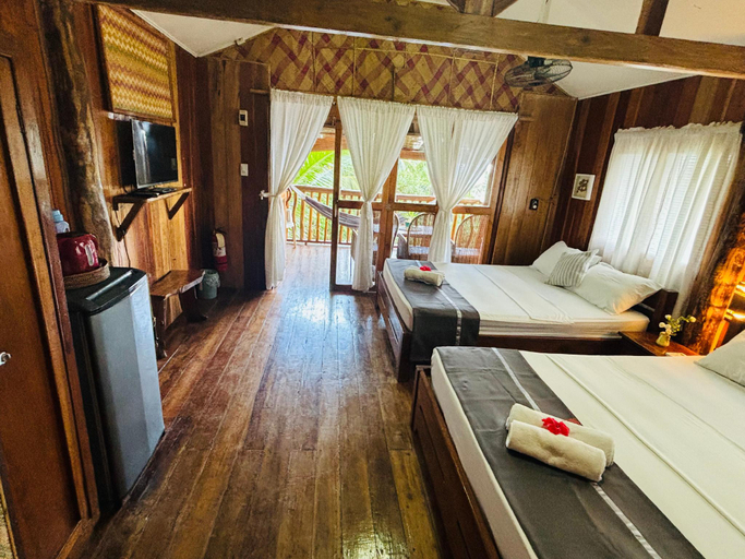 Bedroom 3, White Beach Front and Cottages Hinugtan Resort in Buruanga, Buruanga