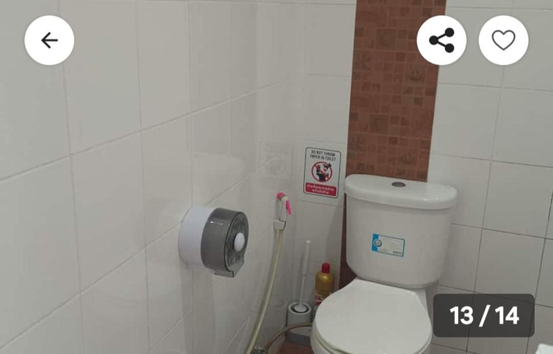 Bathroom, Beach Village House CH2, Pulau Phuket