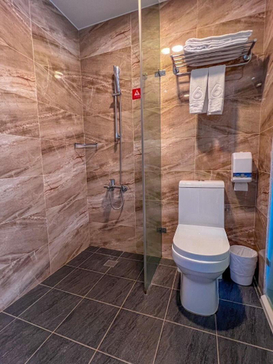 Bathroom 4, Hotel Buwanrer Garden No.6, Nantou