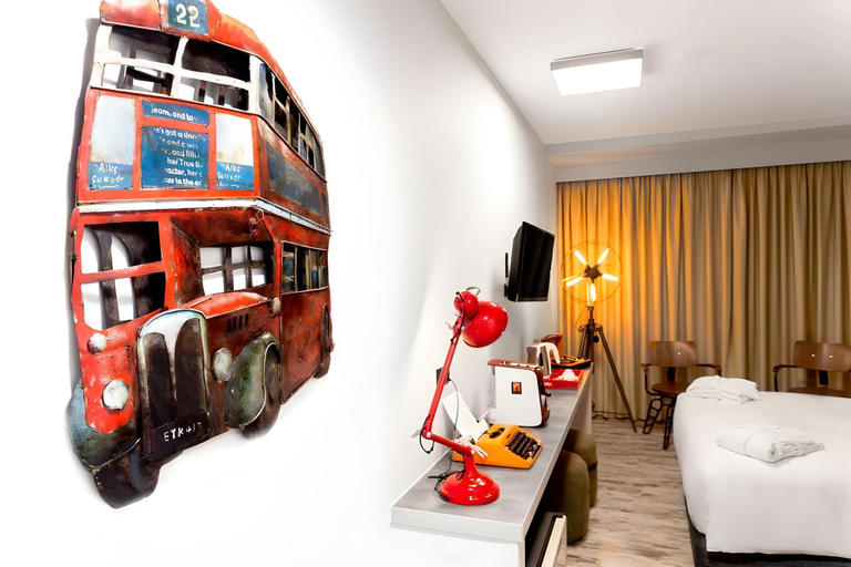 Bedroom 3, 360Degrees Pop Art Hotel, Attica