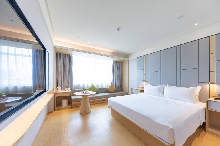 Bedroom 2, Hanting Hotel Rizhao Railway Station, Rizhao