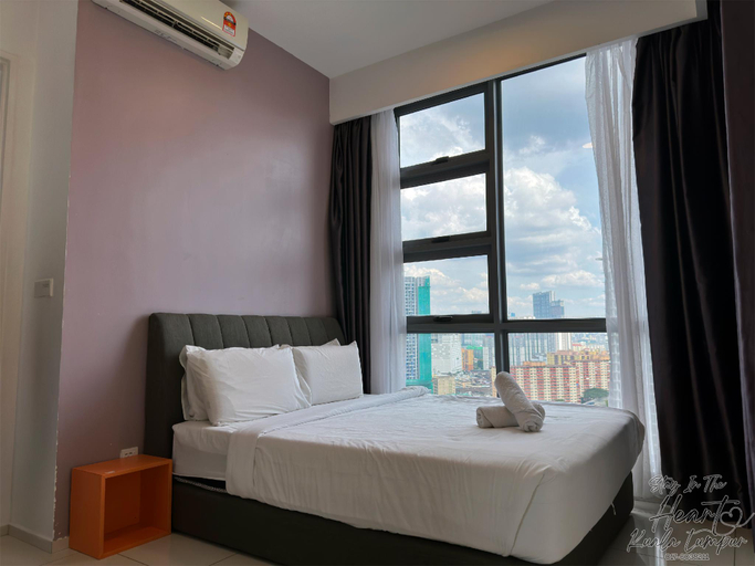 Bedroom 3, Ruhmah Suites Bukit Bintang - Infinity Pool & Rooftop Jacuzzi with KL Views, Kuala Lumpur