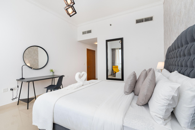 Bedroom 3, Incredible Full Sea and Dubai Eye View in Marina, Dubai