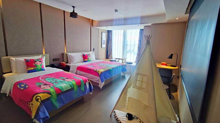 Bedroom 2, Atour Hotel Ya'an Shidai Paradise Walk, Ya'an