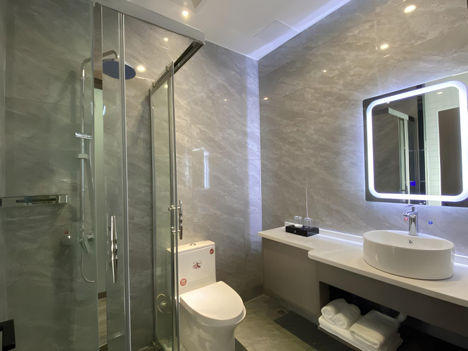 Bathroom 3, Shell Hotel Yancheng Binhai County Renmin Nan Road, Yancheng