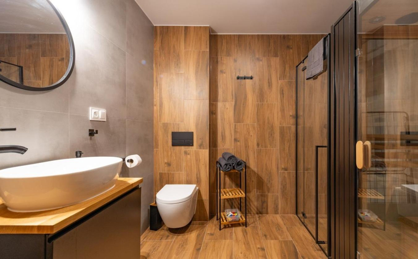 Bathroom, Apartamenty Dostoja, Puck