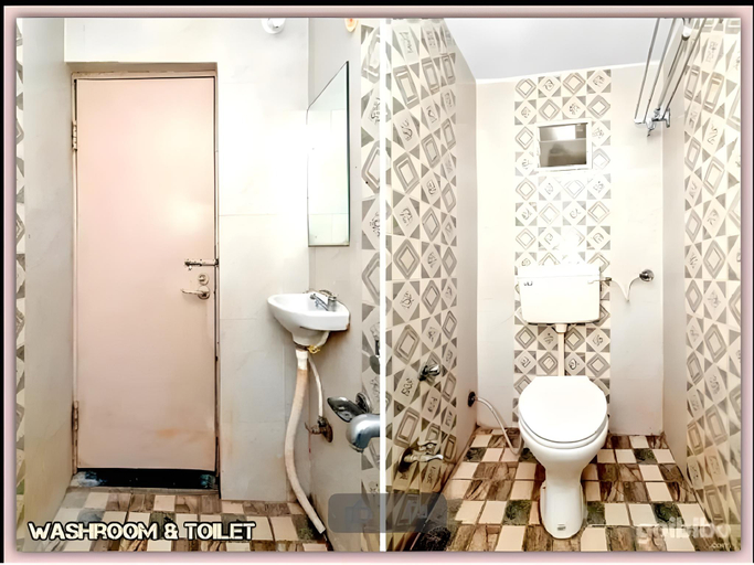 Bathroom, Hotel Rameshwaram, Ujjain