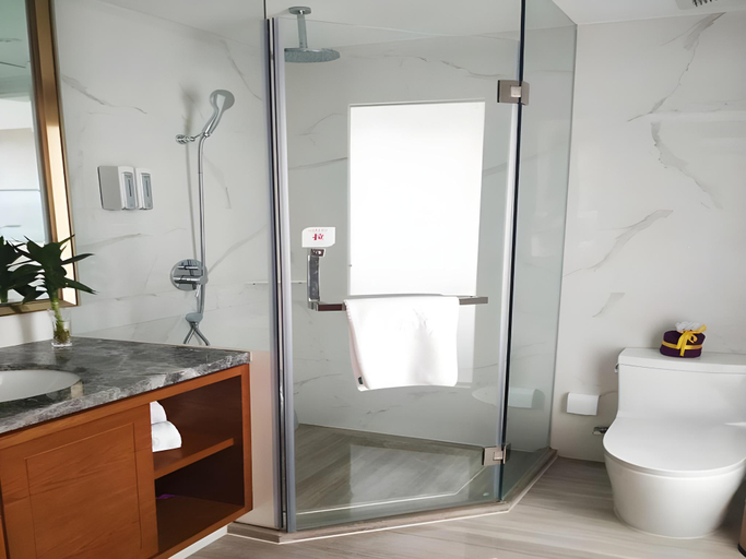 Bathroom 3, GEM Hotel Yancheng Jianhu County Aubalia Zunyuan, Yancheng