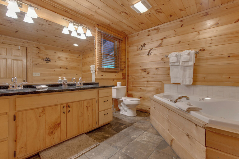 Bathroom 3, Mountain Dreams by Jackson Mountain Rentals, Sevier