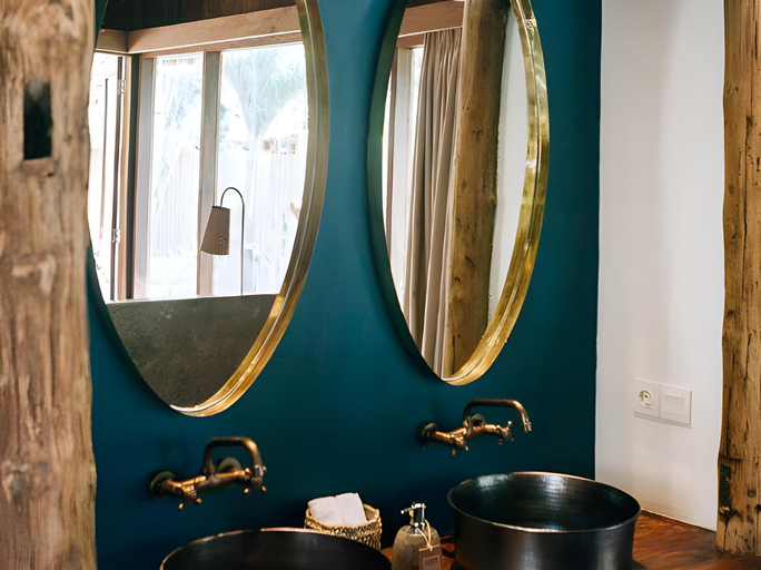 Bathroom 4, Majo Private Villas, Lombok