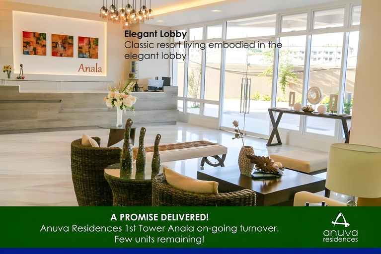Public Area, anuva residences, Muntinlupa