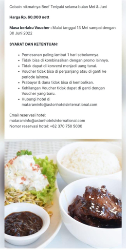 Food & Drinks 2, The Jumbo Homestay, Lombok