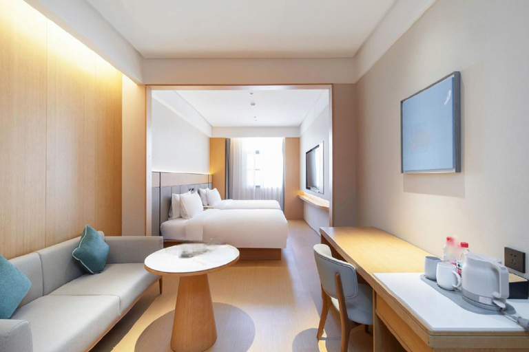 Bedroom 2, JI Hotel Fuyang Yingzhou Wanda Plaza, Fuyang