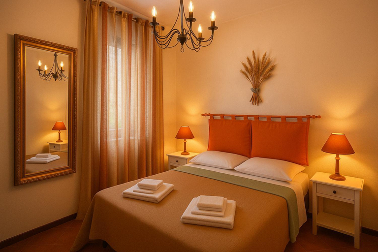 Bedroom 2, SEGESTA Nouveau Bedding, Trapani