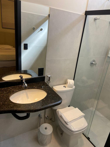 Bathroom 3, Morada Inn Hotel, Franca