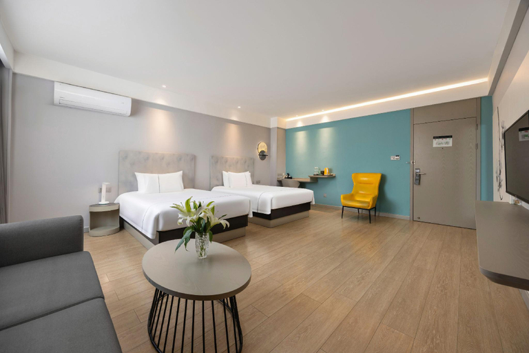 Bedroom 2, Magnotel Hotel·Handan Economic and Technologicai development Zone High-speed Railway Station, Handan
