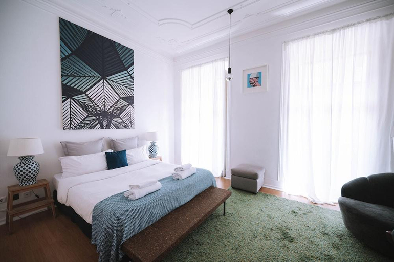 Bedroom 4, House Sao Bento, Lisbon