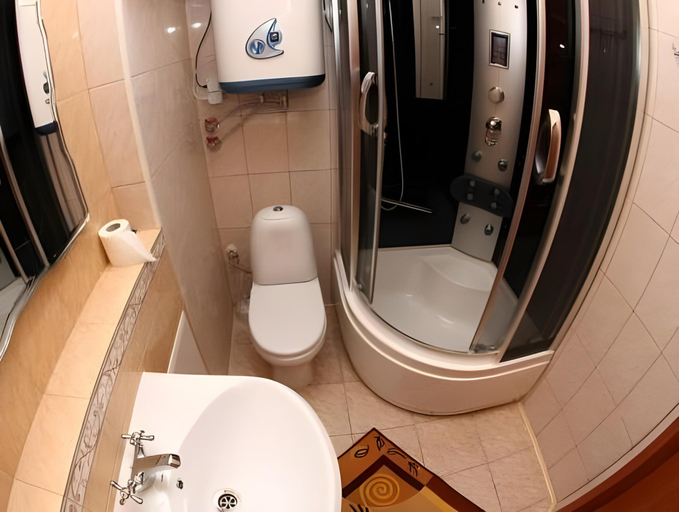 Bathroom 3, Old Flat Hotel, Sankt-Peterburg gorsovet