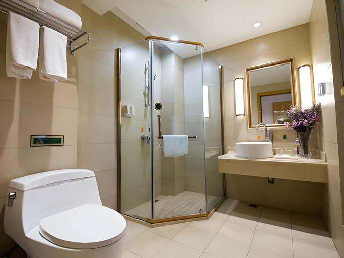 Bathroom 3, Vienna 3 Best Hotel Hubei Xiangyang Minfa Plaza, Xiangfan