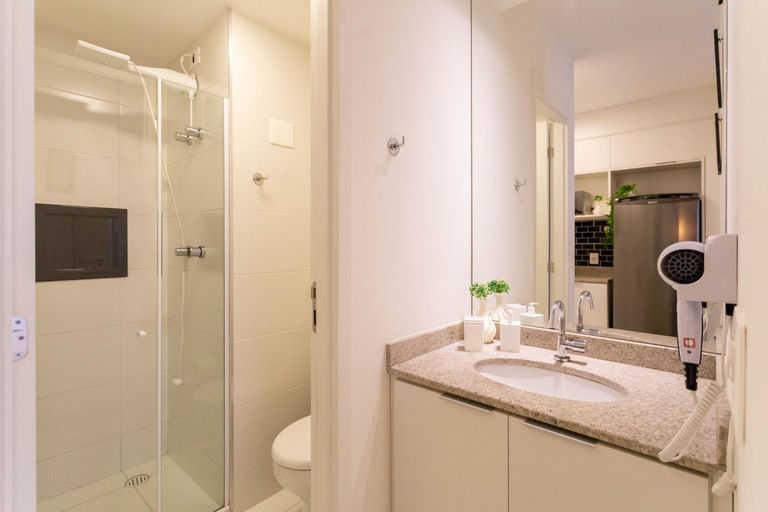 Bathroom, Facto Bela Vista - Studios por temporada, São Paulo