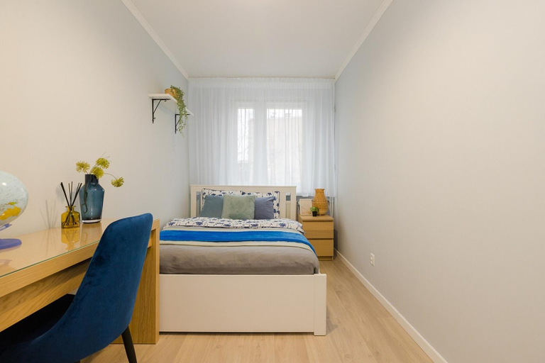 Bedroom 4, SuperApart Walerego Sławka 3, Warsaw