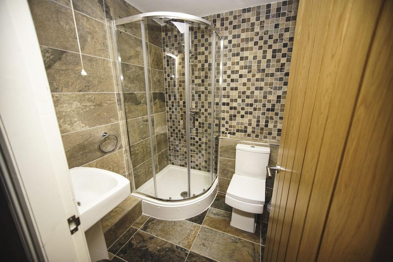 Bathroom 3, The Blue Lion, Denbighshire