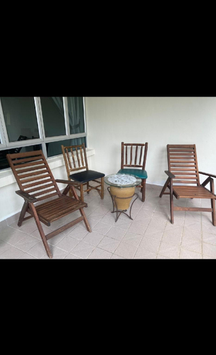 Balcony/terrace, Desaru Houses, Kota Tinggi