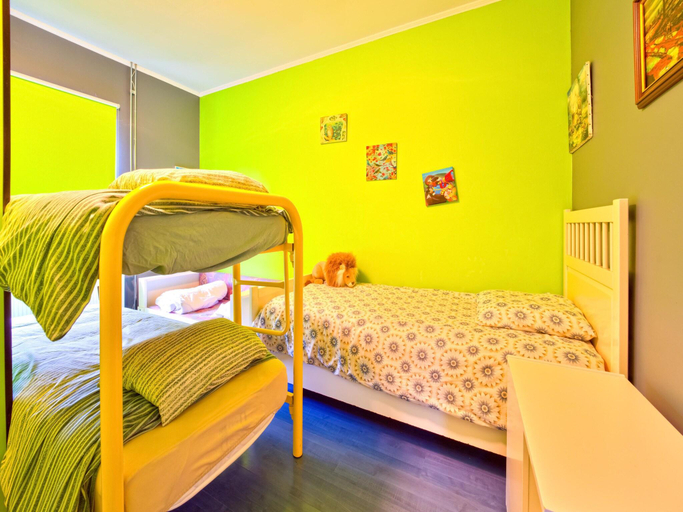 Bedroom 2, Holiday Home in Lierneux with Private Garden, Liège
