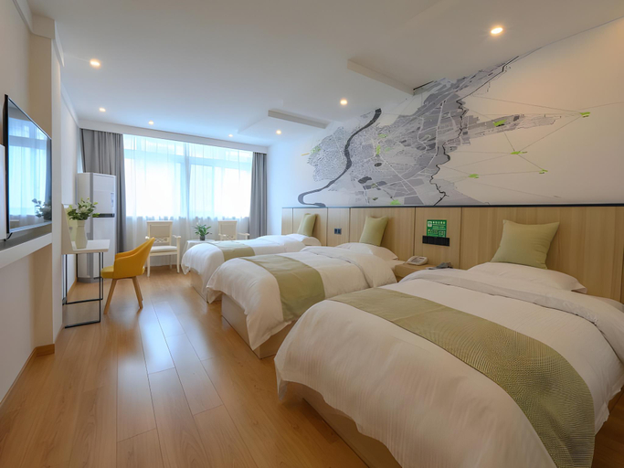 Bedroom 2, Vatica Hotel Huangshan South Gate Terminal Station, Huangshan