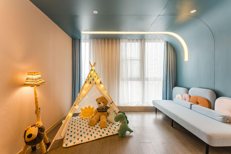Bedroom 2, Atour Hotel Xuzhou Chuangtuo Aofan University of Mining and Technology, Xuzhou