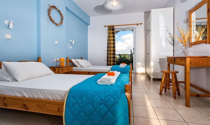 Bedroom 2, Calypso Studios, Ionian Islands