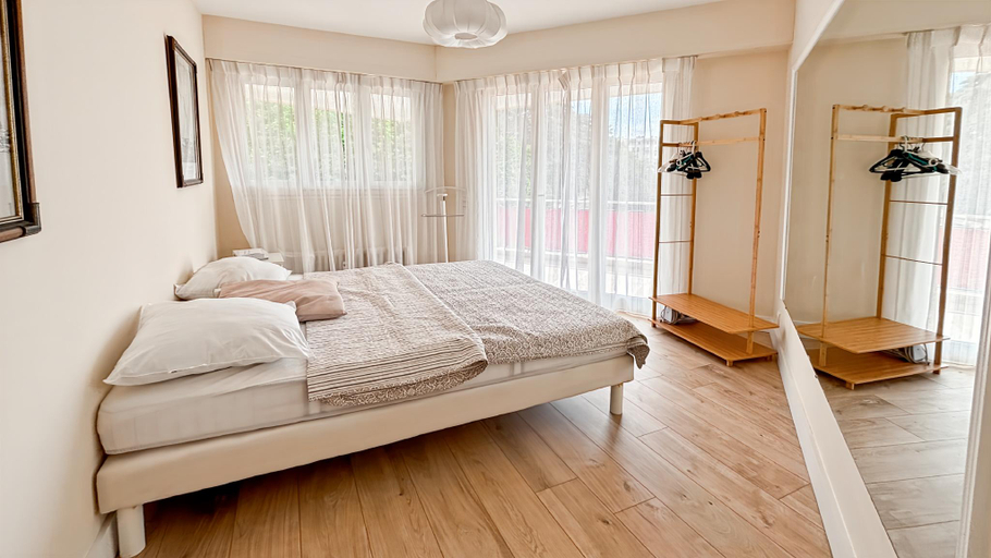 Bedroom 2, Comfortable and fully equiped two bedroom apartment, Alpes-Maritimes