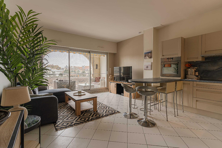 Interior view 4, Modern Apartment with Terrace Trouville, Calvados