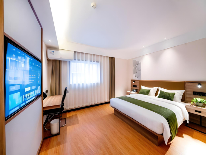 Bedroom 2, GreenTree Inn Express Hebei Tangshan Guyan District Xinguang Road, Tangshan
