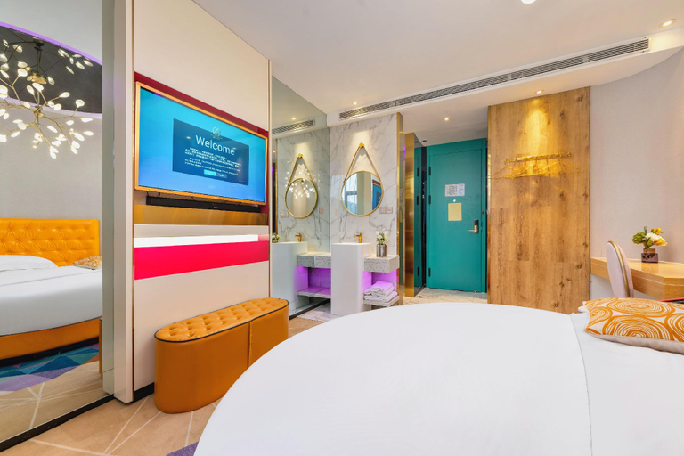 Bedroom 2, Shangbang Daisi Boutique Hotel, Zibo